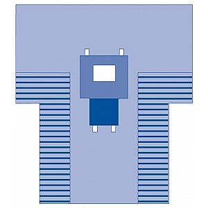 CHEST SURGICAL STERILE DRAP FENES 12/C